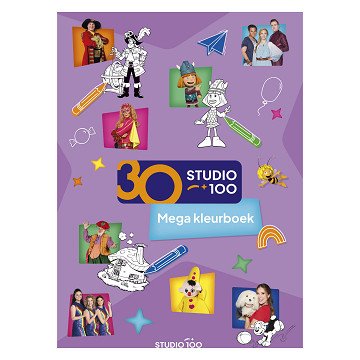 Studio 100 Mega kleurboek - 30 jaar