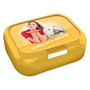 Samson & Marie Lunchbox mit Namensschild – 15 x 12 cm
