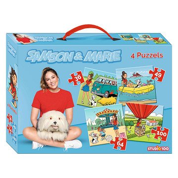 Samson & Marie Puzzle - 4 in 1