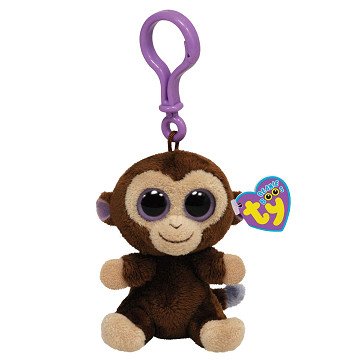 Ty Beanie Boo Sleutelhanger Aap - Coconut