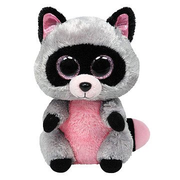 Ty Beanie Boo Plush Toy Raccoon - Rocco
