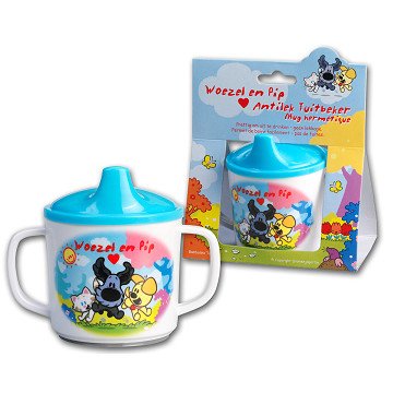 Woezel en Pip Drinkbeker Blauw