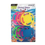 SportX Diving Discs, 6 pcs.