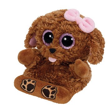 Ty Peek-a-Boo Hond Telefoonhouder - Zelda, 15 cm