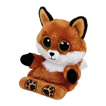 Ty Peek-a-Boo Vos Telefoonhouder - Sly, 15 cm