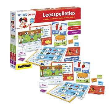 Clementoni Playful Learning – Lesespiele