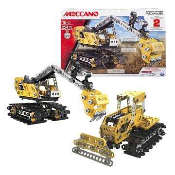 Meccano Construction Digger, 254dlg.