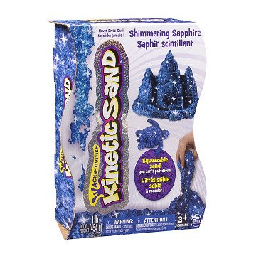 Kinetic Sand Glitter Blue, 450gr.