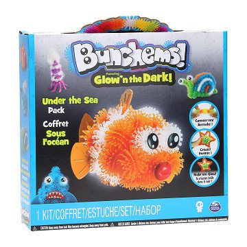 Bunchems Glow in the Dark Set - Onderwaterwereld