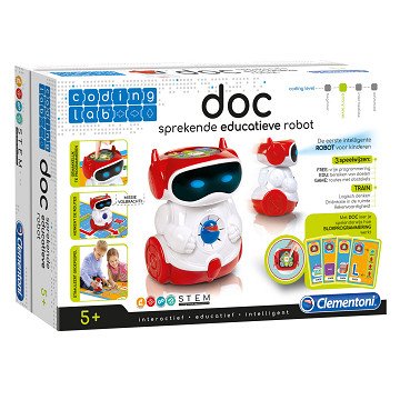 Clementoni Coding Lab - Doc Educational Talking Robot