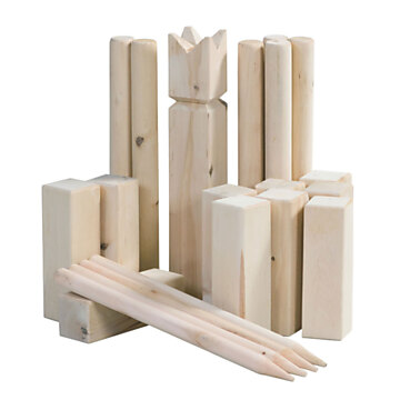 Outdoor Play Kubb game
