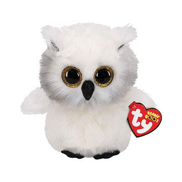 Ty Beanie Boos Austin-Eule, 15 cm