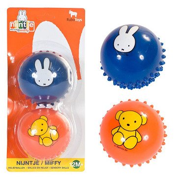 Miffy Relief Balls, 2 pcs.