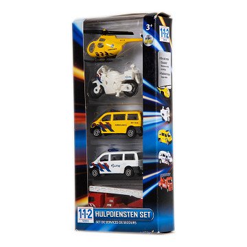 Emergency vehicles 5-pack 1:64