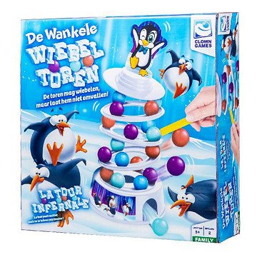 Clown Games Wobbly Tower