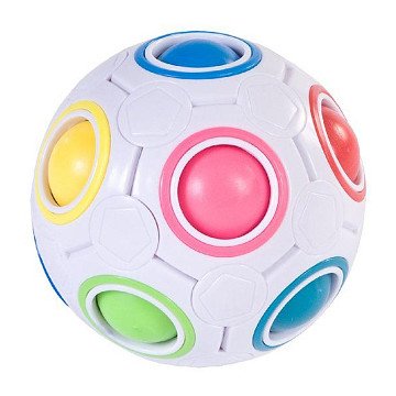 Clown Magic Puzzle Rainbow Ball