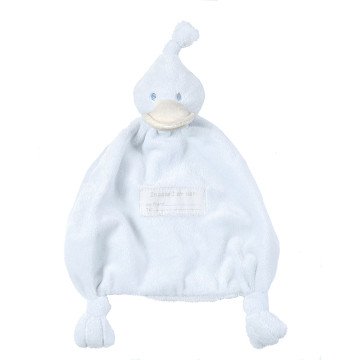 BamBam Knuffeldoekje Eend Blauw