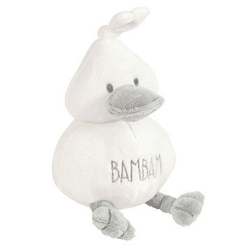 BamBam Knuffel Eend Grijs