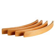 Kartenhalter Holz, 4 Stück