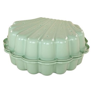Sand and Water Shell Green Pastel - 2-pcs.