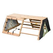 SwingKing Houten Speeltoestel Charlie Groen - Zonder Glijbaan