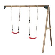 SwingKing Holzschaukel mit Wandhalterung – Roger