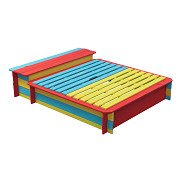 Swingking Wooden Sandbox Colored - Jade