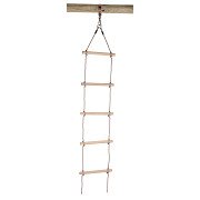 SwingKing Strickleiter mit Holzstufen, 190 cm