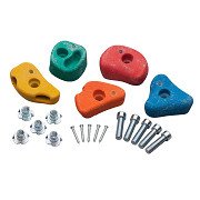 SwingKing Kletterstein-Set Klein mit 2 Löchern, 5-tlg.