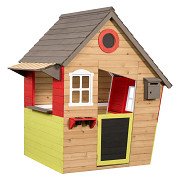 Swingking Wooden Playhouse Fairytale