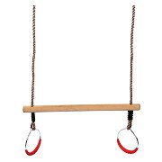 Swingking Trapeze Set met Ringen, 48cm