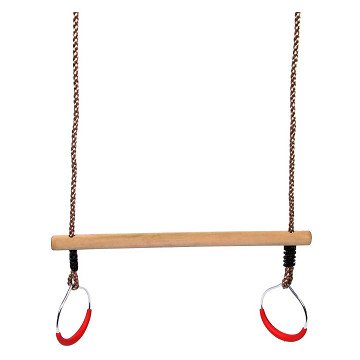 Swingking Trapeze Set met Ringen, 48cm