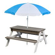 SwingKing Children's Picnic Table Water Fun with Parasol