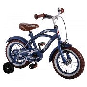 Volare Blue Cruiser Bicycle - 12 inches - Blue