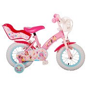 Disney Princess Fiets - 12 inch - Roze - Twee Handremmen