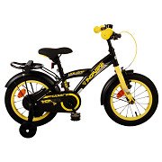 Volare Thombike Fahrrad - 14 Zoll - Schwarz Gelb