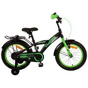 Volare Thombike Fiets - 16 inch - Zwart Groen