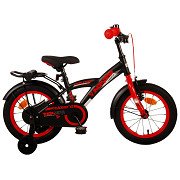 Volare Thombike Fiets - 14 inch - Zwart Rood