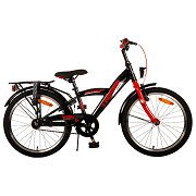 Volare Thombike Fiets - 20 inch - Zwart Rood
