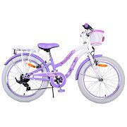 Volare Lovely Bicycle - 20 inch - Purple - 7 gears