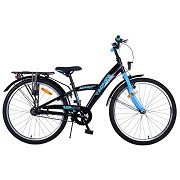 Volare Thombike Bicycle - 24 inch - Black Blue -