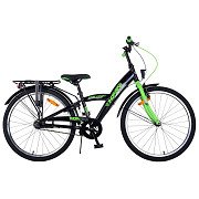 Volare Thombike Bicycle - 24 inch - Green Black -