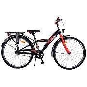 Volare Thombike Bicycle - 26 inch - Black Red -