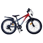 Volare XC Race Fiets - 20 inch - 7 speed - Rood/Grijs