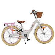 Volare Blossom Bicycle - 20 inch - White - Two hand brakes