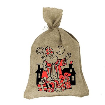 Sinterklaas bag Jute