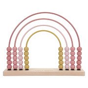 Little Dutch Wooden Rainbow Abacus Pink