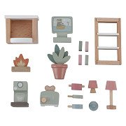 Little Dutch Wooden Dollhouse Extension - Furniture FSC
