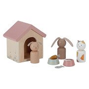 Little Dutch Wooden Dollhouse Extension - Children's room FSC