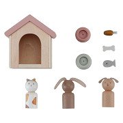 Little Dutch Houten Poppenhuis Uitbreiding - Huisdieren FSC
